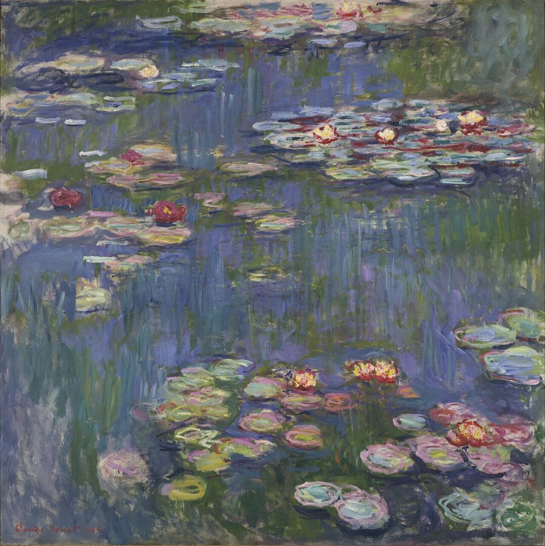 <I>WaterLilies</I>

<br>by Claude Monet